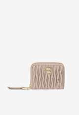 Miu Miu Matelassé Nappa Coin Purse  Pink 5MM268AFPP/S_MIU-F0236