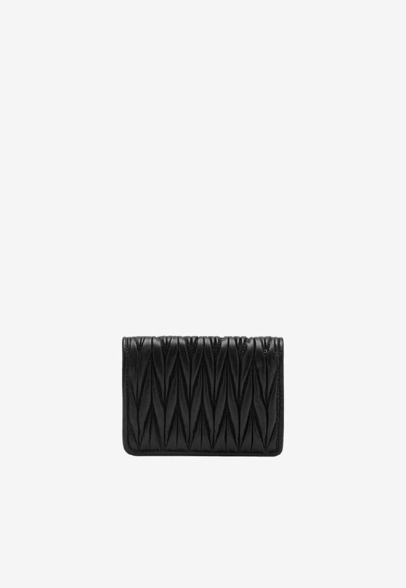 Miu Miu Bi-Fold Leather Wallet 5MV021AFPP/S_MIU-F0002