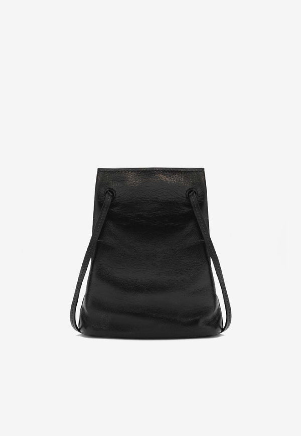 Miu Miu Logo-Stamp Leather Pouch 5NF460AF6P/S_MIU-F0201