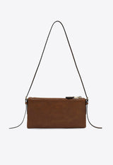 Miu Miu Mini Logo Embossed Leather Shoulder Bag Brown 5NI007AEFX/R_MIU-F0316