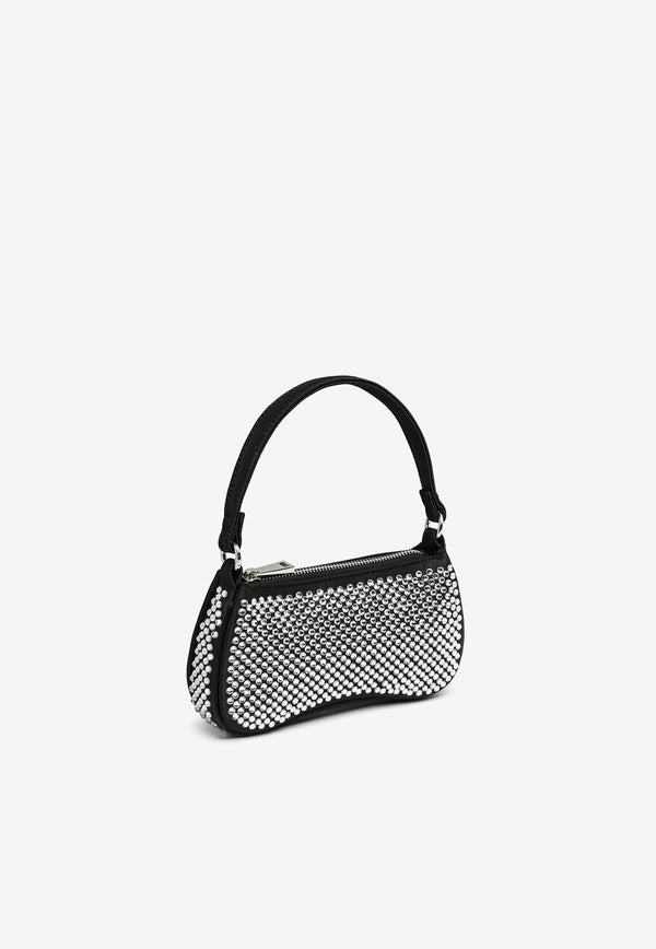 JW PEI Eva Crystal-Embellished Top Handle Bag Black 5S03-4EL/O_JWPEI-BLK