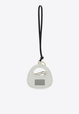 Miu Miu Trick Wander Bag-Shaped Leather Keychain White 5TL3572CWB/R_MIU-F0009