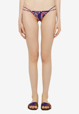 Labirinto Print Bikini Bottom