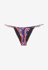 Labirinto Print Bikini Bottom