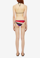 Iride Print Bikini Bottom