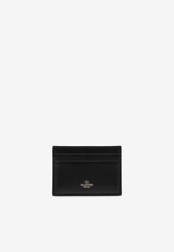 Valentino The Bold VLogo Leather Cardholder Black 5W0P0AD3MIM/P_VALE-0NO