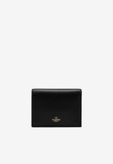 Valentino The Bold Edition VLogo Leather Wallet Black 5W0P0AG9MIM/P_VALE-0NO