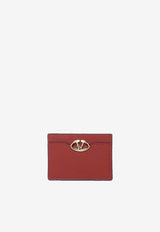 Valentino VLogo The Bold Edition Leather Cardholder Red 5W2P0AD3MIM 0RO