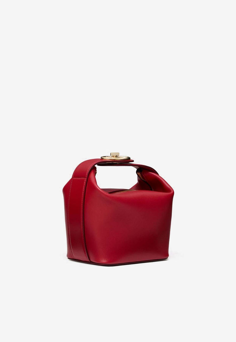 Valentino Mini VLogo The Bold Edition Top Handle Bag Red 5W2P0AD7ZFJ 0RO