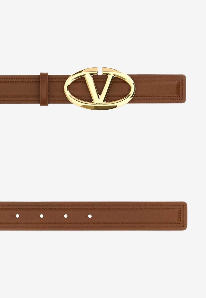 Valentino The Bold Edition VLogo Reversible Belt Brown 5W2T0SJ4FZC WTQ