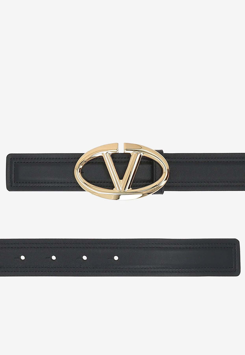 Valentino The Bold Edition VLogo Reversible Belt Black 5W2T0SJ4FZC ZL6