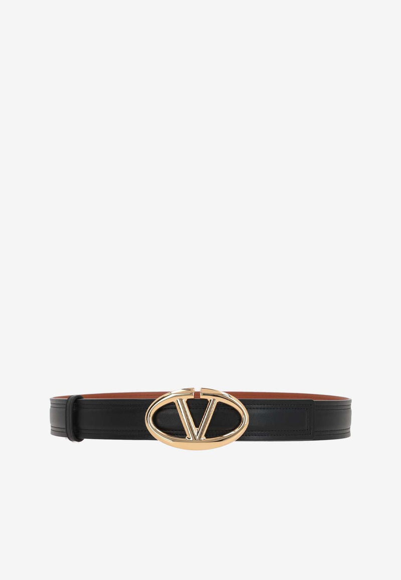 Valentino The Bold Edition VLogo Reversible Belt Black 5W2T0SJ4FZC ZL6