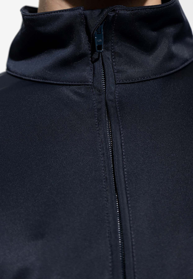 Wide-Sleeve Zip-Up Jacket