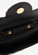 Balmain Mini B-Buzz Leather Crossbody Bag CN1DG811 ASHX-EAW