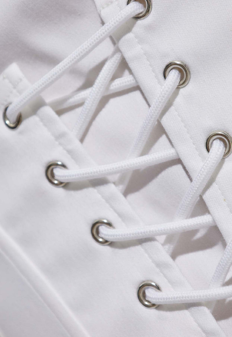 Buttoned Corsedet Shirt