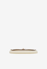 Kelly Cut Clutch Pochette in Nata Swift with Gold Hardware