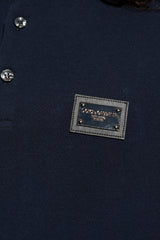 Logo-Patch Short-Sleeved Polo T-shirt