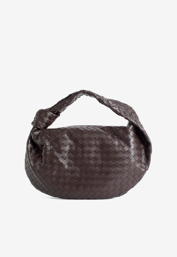 Bottega Veneta Small Jodie Top Handle Bag in Intrecciato Leather 600261VCPP0 2132 Fondant