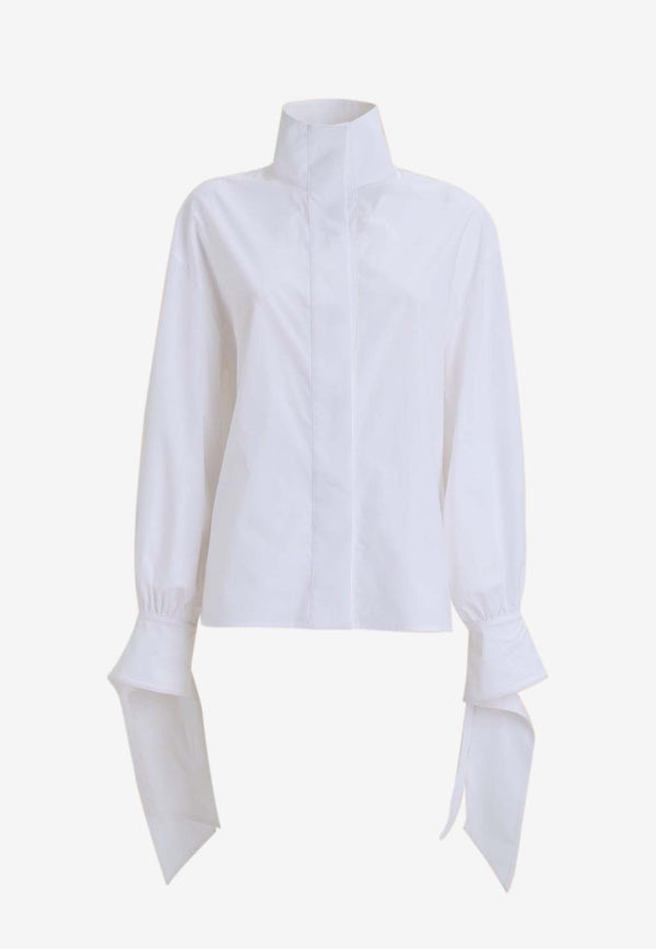 Raquel Diniz Enea Long-Sleeved Shirt White 6003030 NUC0035 00000_010_WHITE