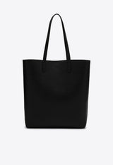 Saint Laurent East/West Calf Leather Tote Bag Black 600306CSV0J/O_YSL-1000