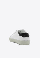 Saint Laurent SL/06 Embroidered Low-Top Sneakers White 610649AABEE/P_YSL-9061