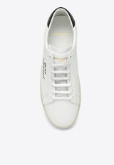 Saint Laurent SL/06 Logo Low-Top Sneakers White 610685AABEE/P_YSL-9061