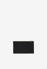 Saint Laurent Cassandre Matelassé Cardholder  Black 612808BOW01/R_YSL-1000