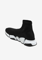 Balenciaga Speed 2.0 High-Top Sneakers  Black 617239W2DB2/R_BALEN-1015