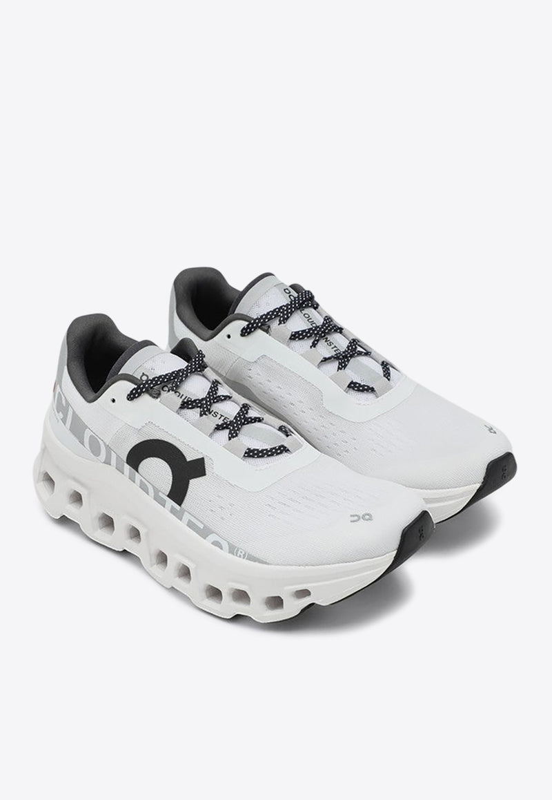 On Running Cloudmonster Mesh Low-Top Sneakers White 6198433PL/R_ON-WHT