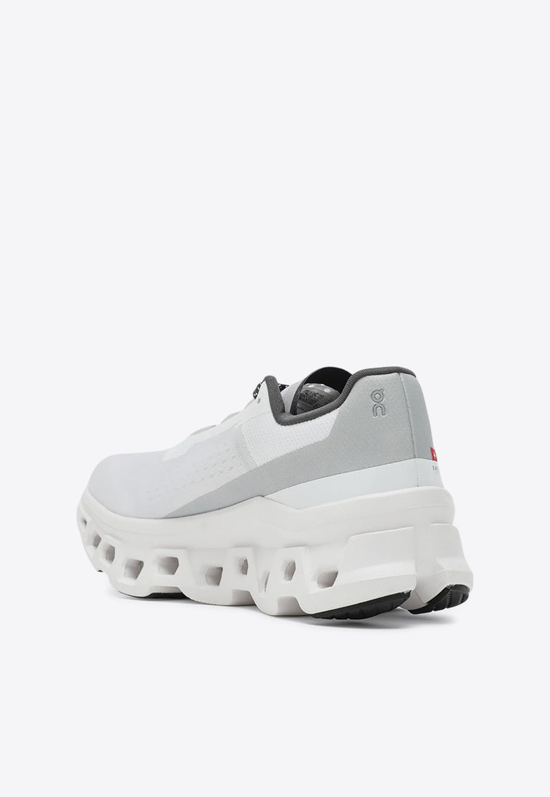 On Running Cloudmonster Mesh Low-Top Sneakers White 61.98434PL/R_ON-WHT