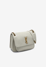 Saint Laurent Medium Niki Grained Leather Shoulder Bag Cream 633178AACYT/O_YSL-9207