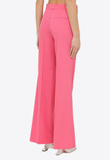 Stella McCartney Wool-Blend Palazzo Pants Pink 6400933CU704/O_STELL-5501