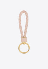 Bottega Veneta Intrecciato Leather Key Ring 651820V0HW1 6917 Lotus