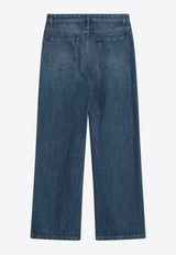 The Row Eglitta Wide-Leg Faded Jeans Blue 6525W3809/Q_THERO-WBE