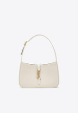 Saint Laurent Le 5 À 7 Calf Leather Hobo Bag Cream 6572282R20W/P_YSL-9207