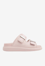 Alexander McQueen Hybrid Double-Buckled Sandals Pink 658063W4Q51 6833