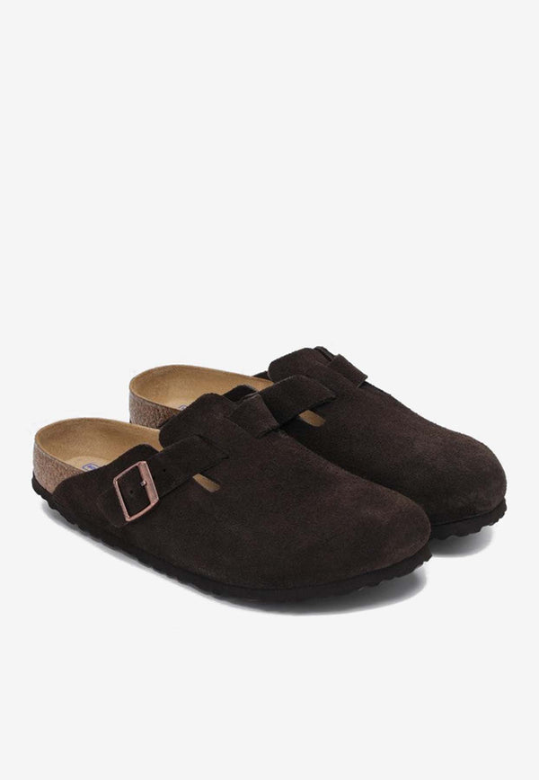 Birkenstock Ciabatta Boston Suede Mules 660463SUE/Q_BIRKE-MO