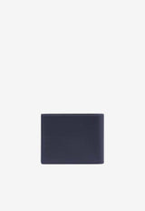 Salvatore Ferragamo Classic Logo Bi-Fold Leather Wallet Midnight Blue 661325 FLORENCE 775359 MIDNIGHT