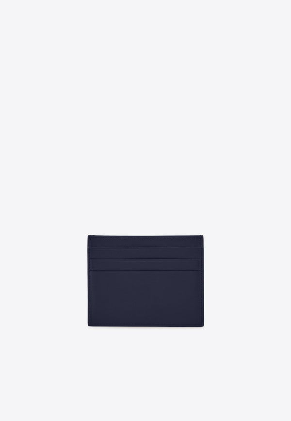 Ferragamo Florence Logo Stamp Leather Cardholder Midnight Blue 661396 FLORENCE 776819 MIDNIGHT