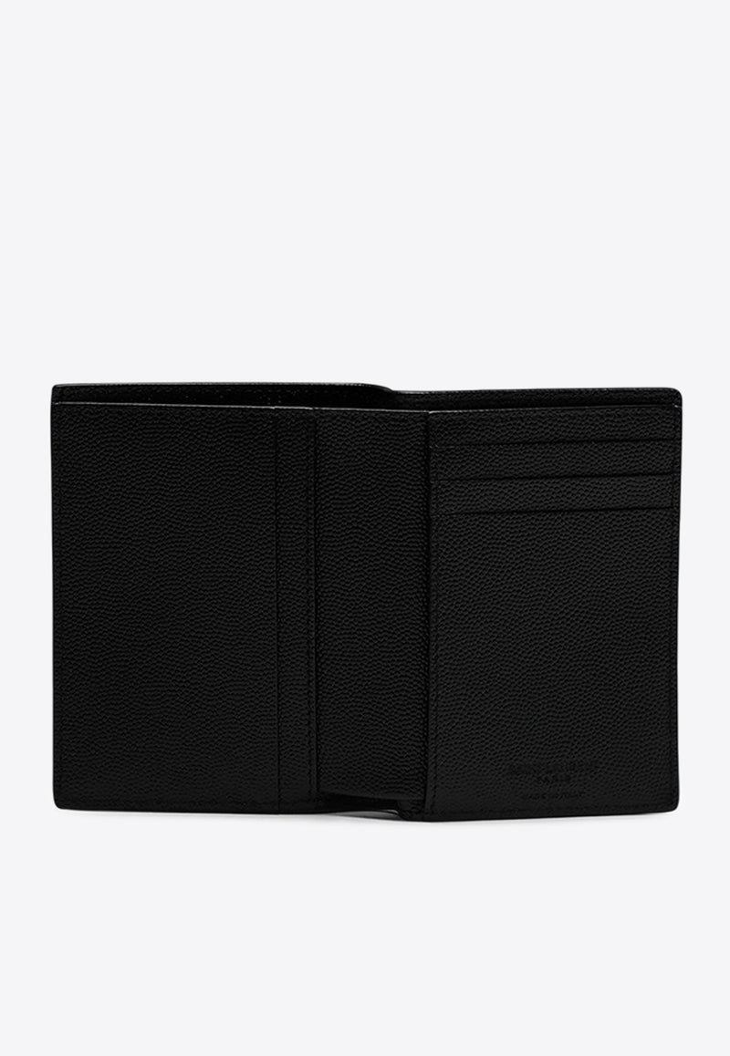 Saint Laurent Leather Bi-Fold Wallet Black 668726BTY0N/M_YSL-1000