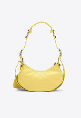 Balenciaga Mini Le Cagole Calf Leather Shoulder Bag Yellow 6713091VG9Y/O_BALEN-3504