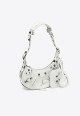 Balenciaga XS Le Cagole Shoulder Bag in Nappa Leather White 6713091VG9Y/O_BALEN-9104