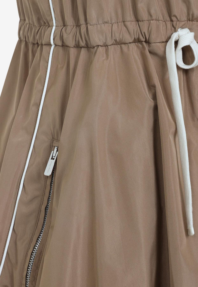 Logo Sleeveless Mini Dress