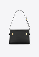 Saint Laurent Small Manhattan Calf Leather Shoulder Bag  Black 6756260SX0W/R_YSL-1000
