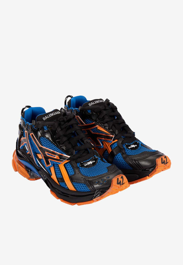 Balenciaga Runner Low-Top Sneakers 677403-W3RB3-4719BLUE MULTI