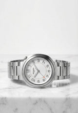 Large Hermès Cut 36mm Watch in Single Tour Bracelet