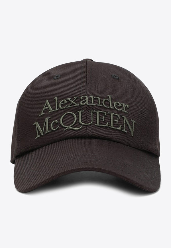 Alexander McQueen Logo-Embroidered Baseball Cap 6886584105Q/O_ALEXQ-1066