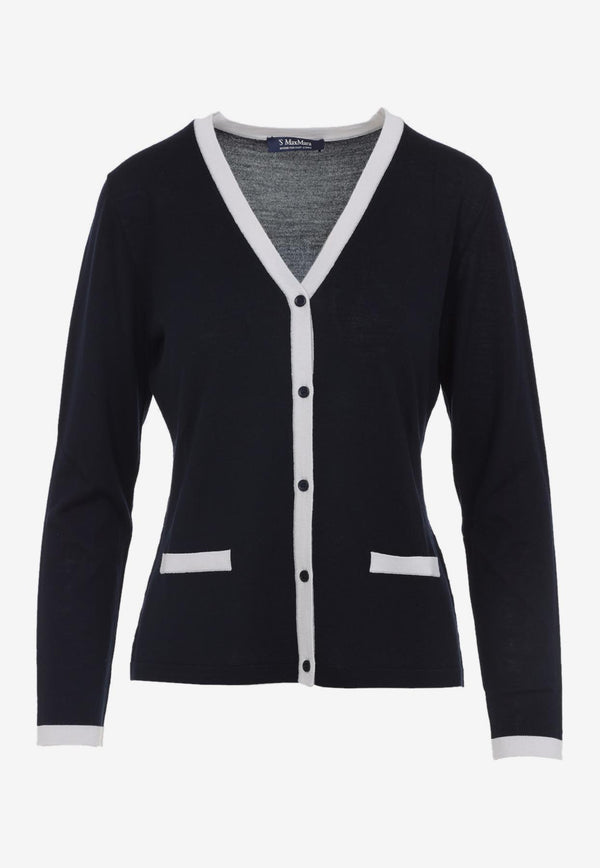 Kenya Button-Up Wool Cardigan