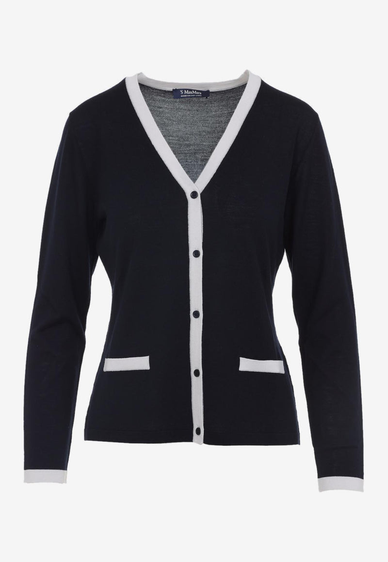 Kenya Button-Up Wool Cardigan