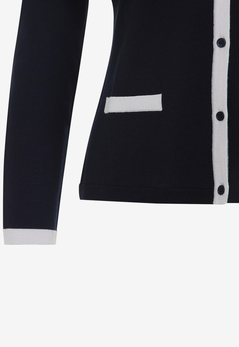 Kenya Button-Up Wool Cardigan